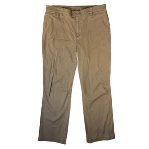 Woolrich Tan Casual Cotton Pants Women’s Size 14